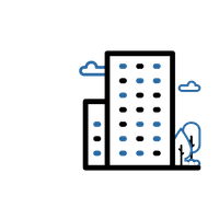 אייקון בניין Building Icon